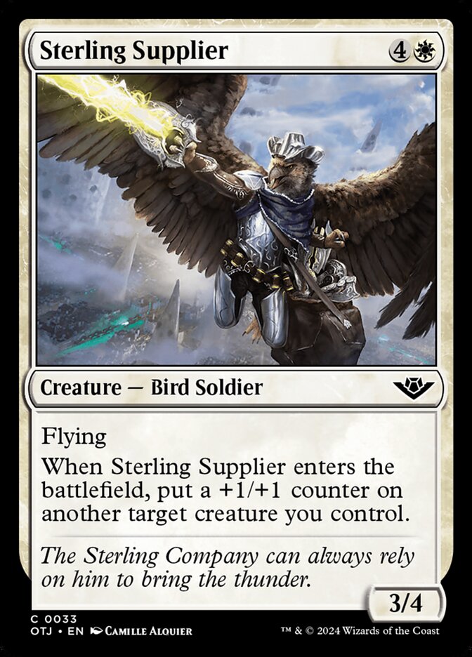 Sterling Supplier 33/286 (Outlaws of Thunder Junction)  - Foil | Good Games Morley