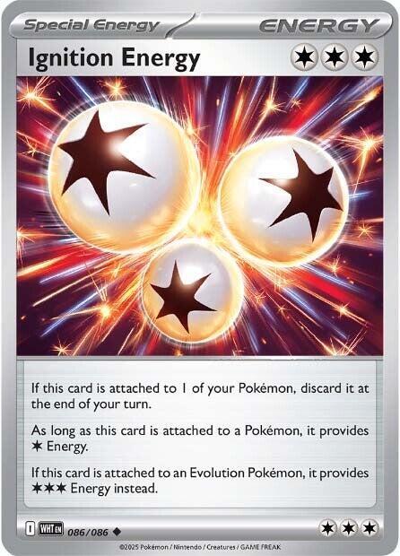 Ignition Energy 086/086 (SV: White Flare)  | Good Games Morley