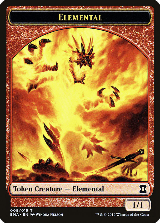 Elemental Token (009/016) [Eternal Masters Tokens] | Good Games Morley