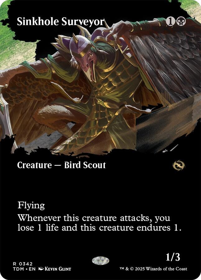 Sinkhole Surveyor 342/291 (Tarkir: Dragonstorm)  - Borderless | Good Games Morley