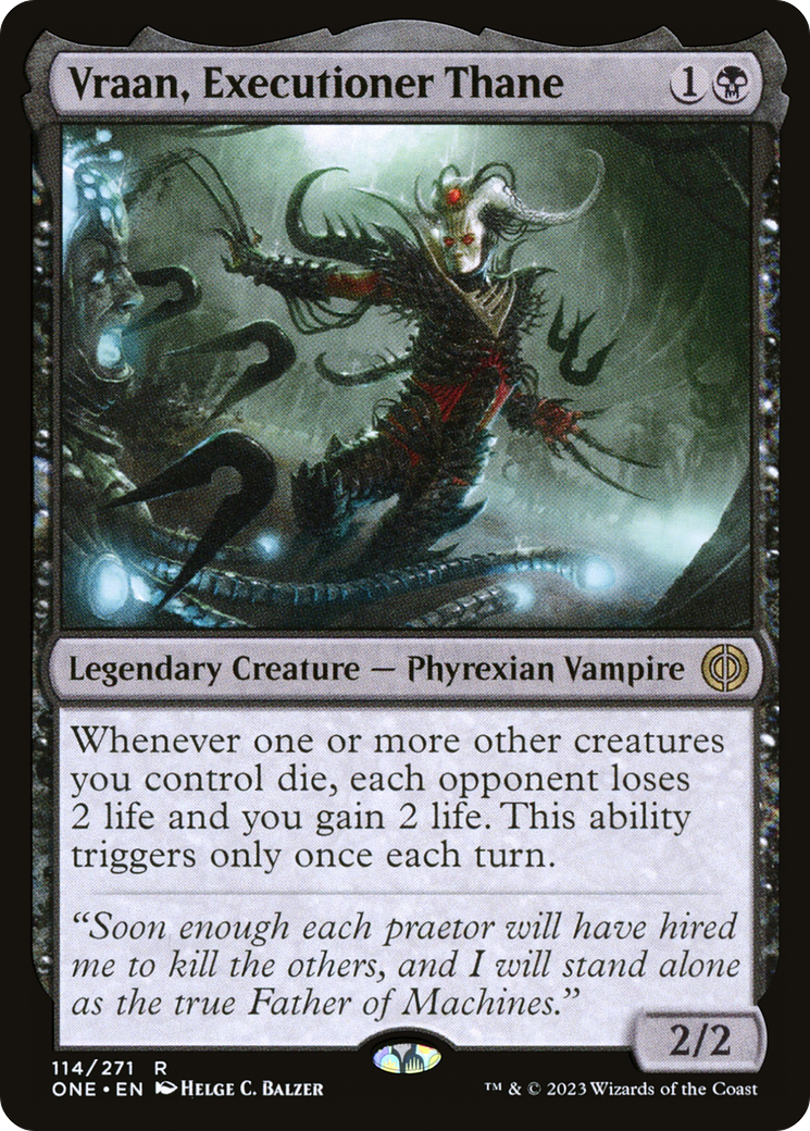 Vraan, Executioner Thane [Phyrexia: All Will Be One] | Good Games Morley