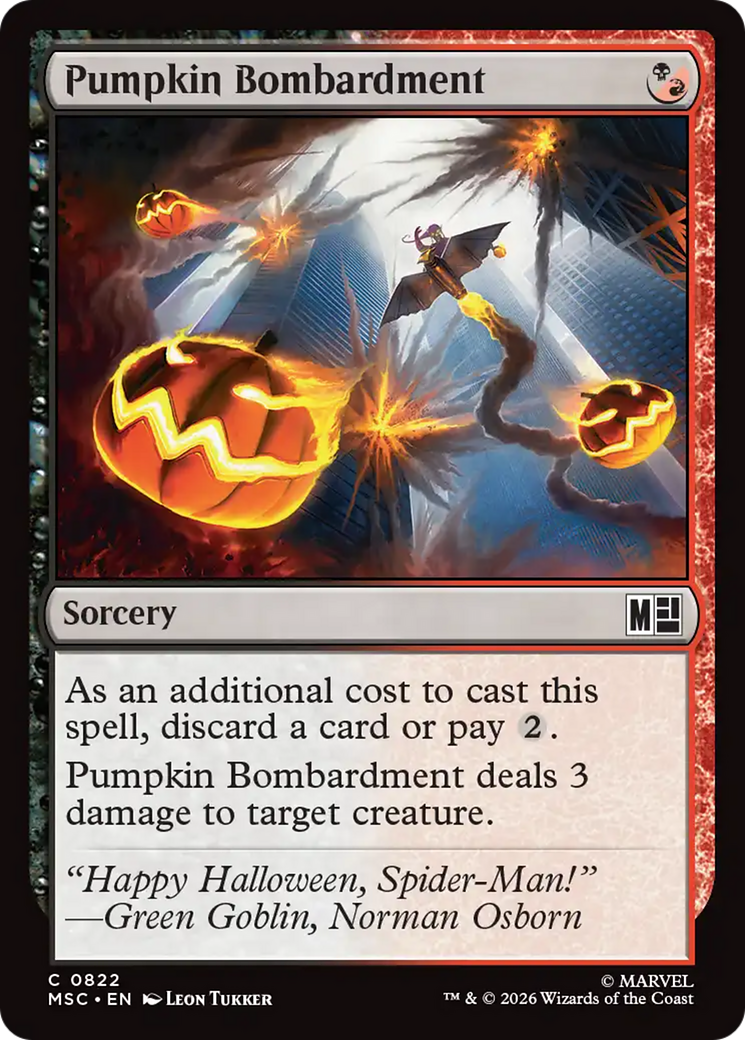Pumpkin Bombardment [Marvel Super Heroes Commander] | Good Games Morley