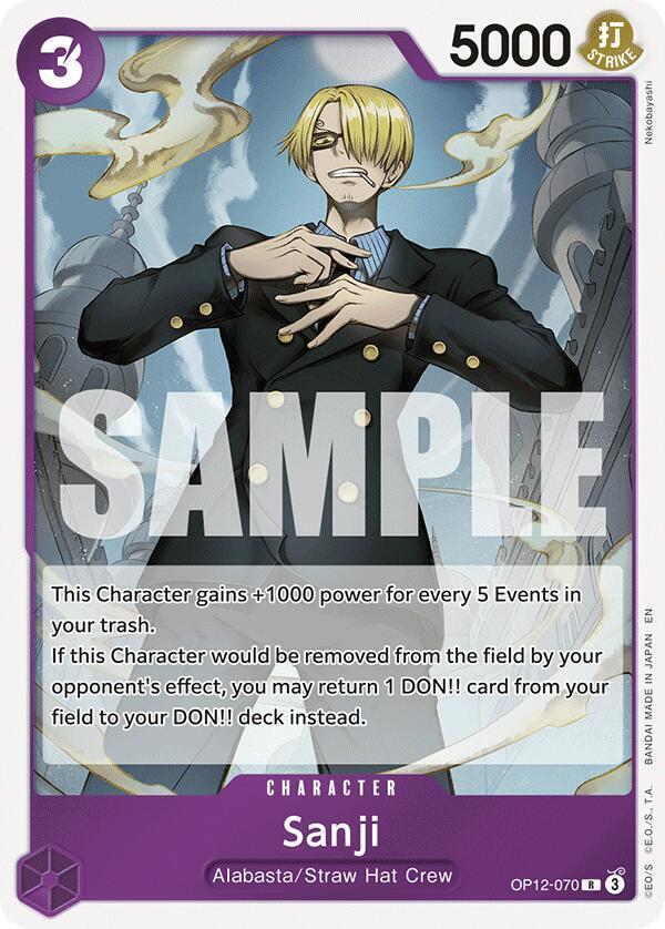 Sanji OP12-070 (Legacy of the Master)  - Foil | Good Games Morley