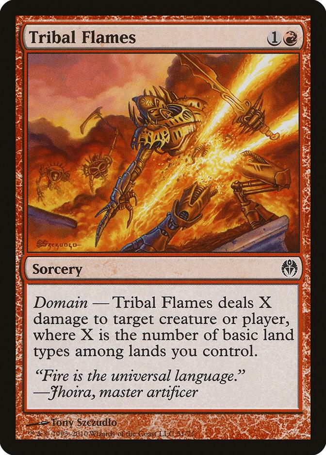 Tribal Flames 51/71 (Duel Decks: Phyrexia vs. the Coalition)  | Good Games Morley