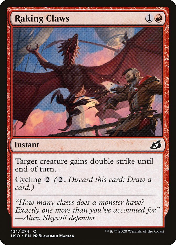 Raking Claws 131/274 (Ikoria: Lair of Behemoths)  - Foil | Good Games Morley