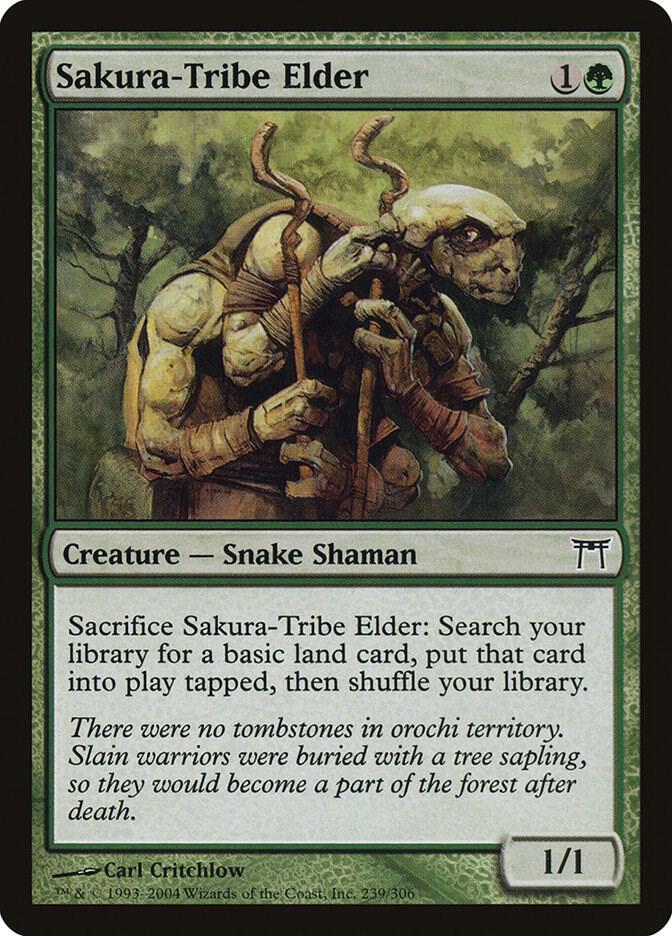 Sakura-Tribe Elder 239/306 (Champions of Kamigawa)  | Good Games Morley