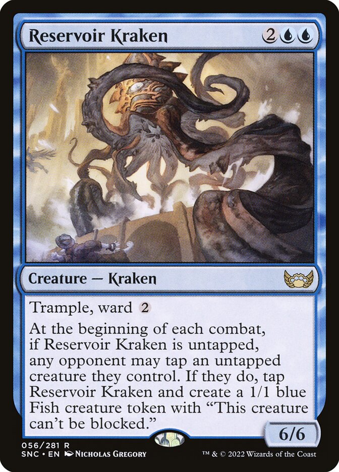 Reservoir Kraken 56 (Streets of New Capenna)  - Foil | Good Games Morley