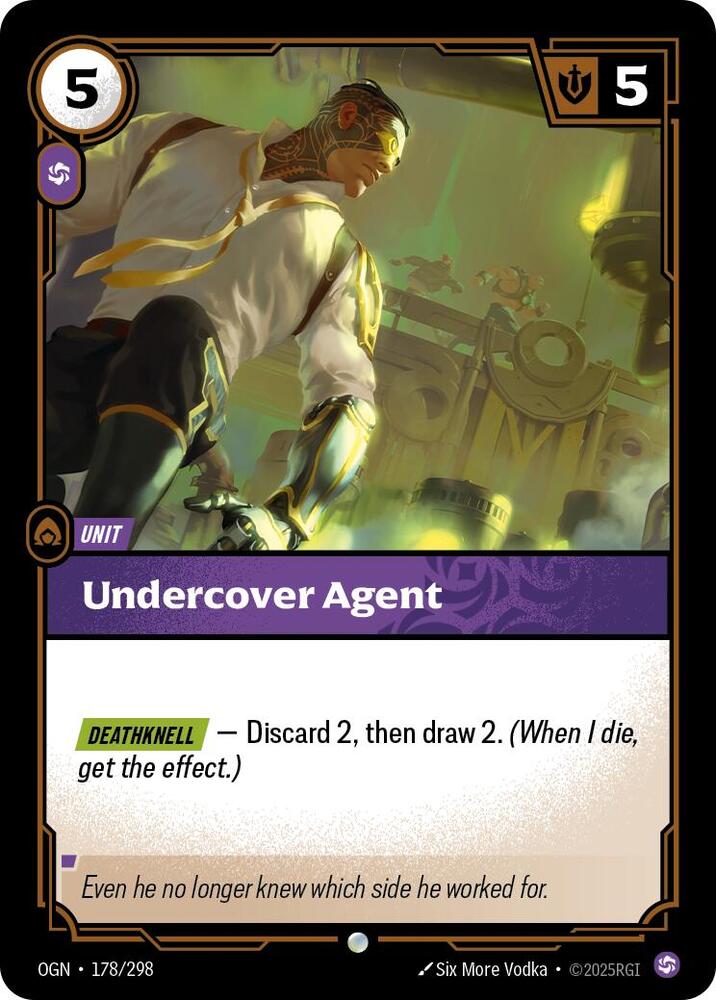 Undercover Agent 178/298 (Origins)  | Good Games Morley