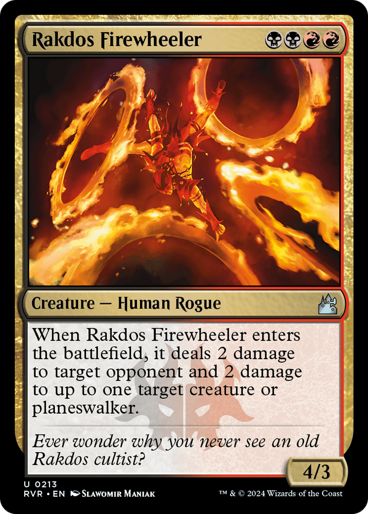 Rakdos Firewheeler [Ravnica Remastered] | Good Games Morley
