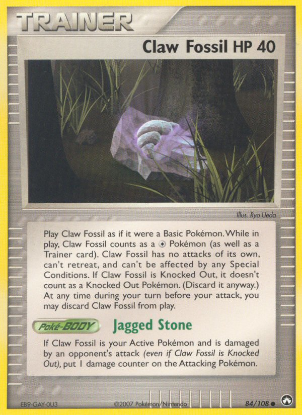Claw Fossil (84/108) [EX: Power Keepers] | Good Games Morley