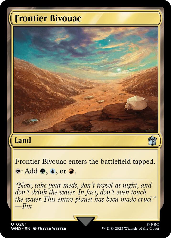 Frontier Bivouac 281/331 (Universes Beyond: Doctor Who)  | Good Games Morley