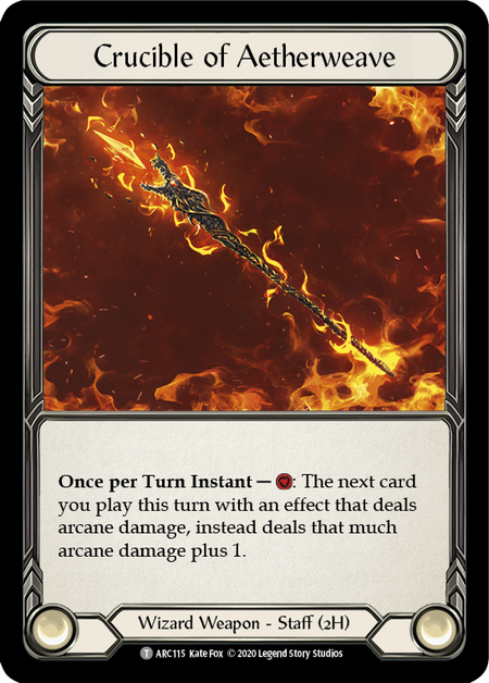 Azalea, Ace in the Hole // Crucible of Aetherweave [U-ARC038 // U-ARC115] (Arcane Rising Unlimited) | Good Games Morley