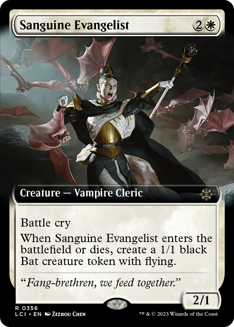 Sanguine Evangelist (Extended Art) [The Lost Caverns of Ixalan] | Good Games Morley