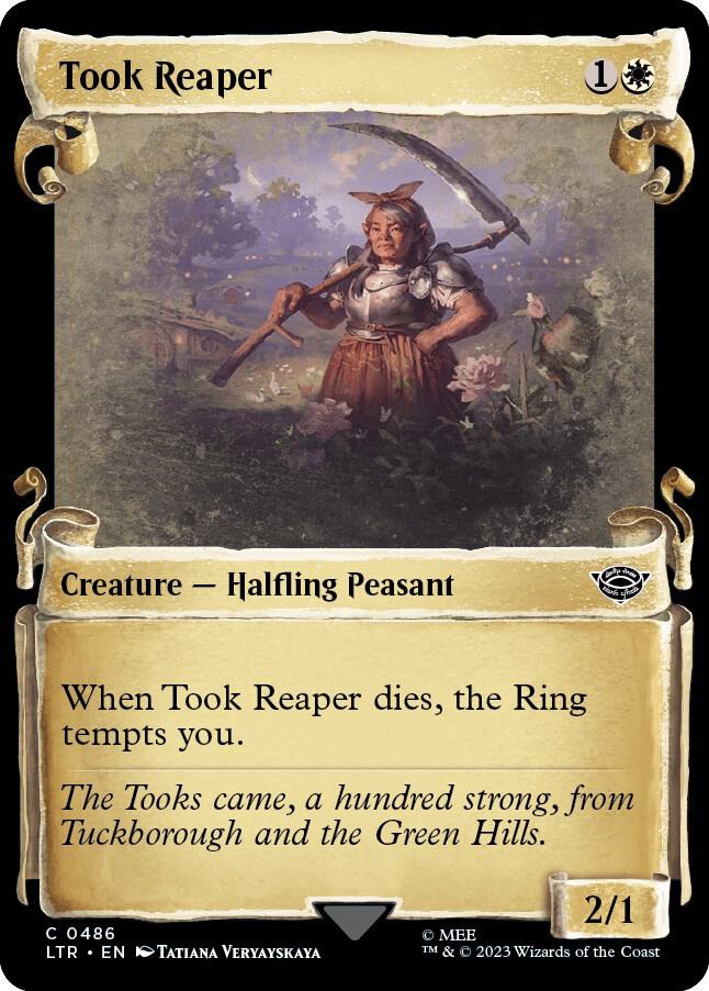 Took Reaper 486 (Universes Beyond: The Lord of the Rings: Tales of Middle-earth)  - Showcase Scroll Foil | Good Games Morley