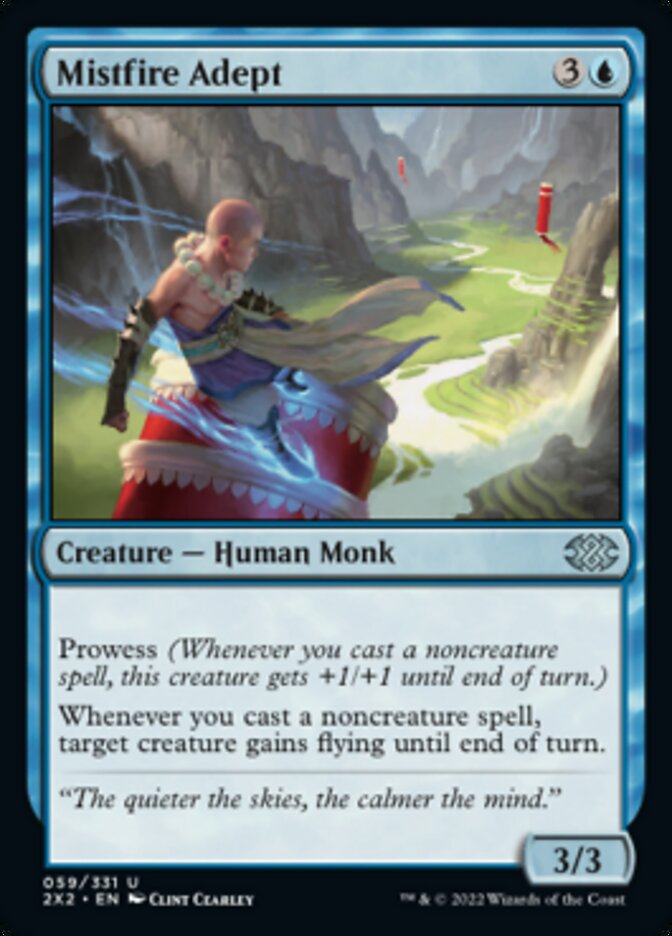 Mistfire Adept [Double Masters 2022] | Good Games Morley