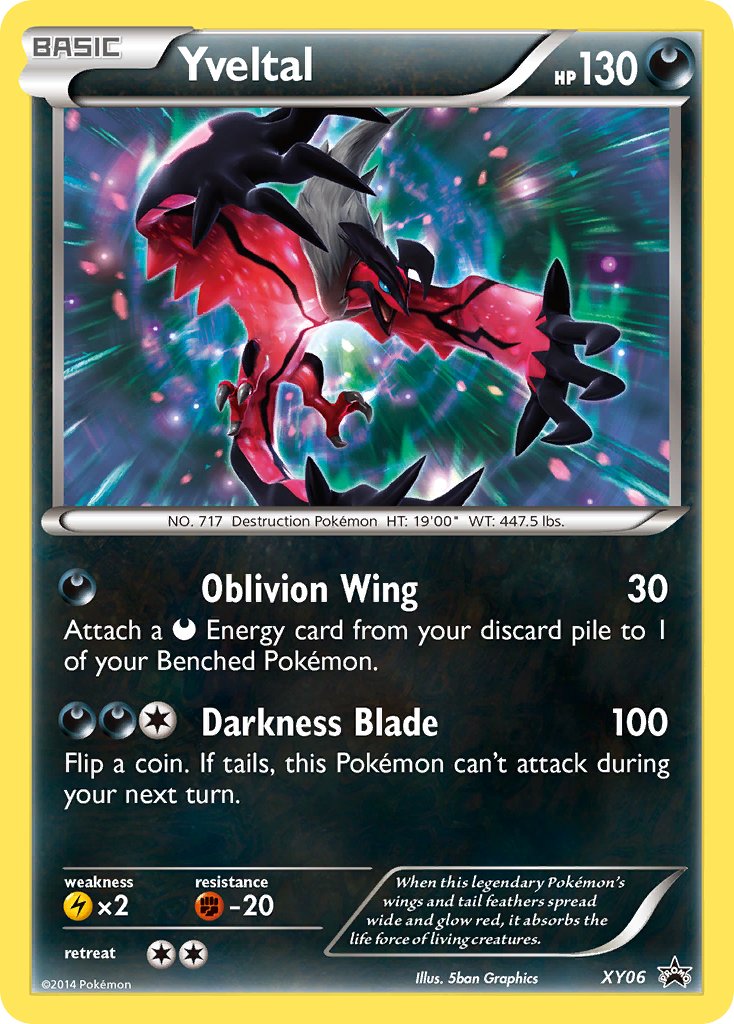 Yveltal (XY06) [XY: Black Star Promos] | Good Games Morley
