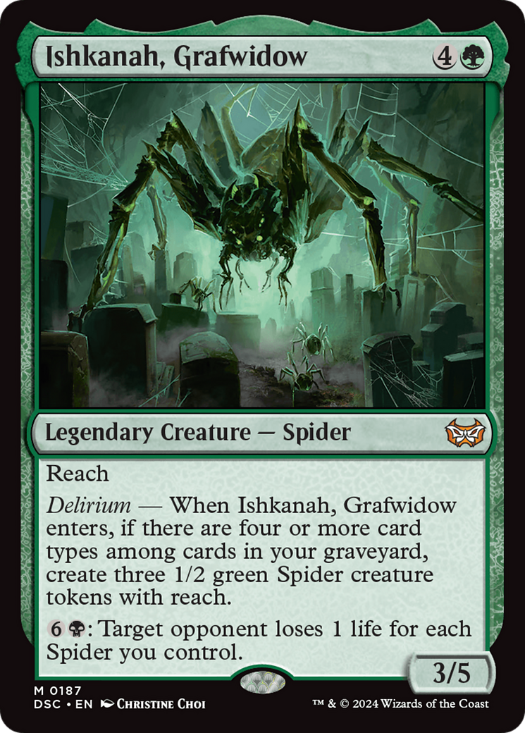 Ishkanah, Grafwidow [Duskmourn: House of Horror Commander] | Good Games Morley