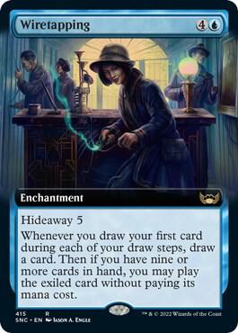 Wiretapping Extended Art 415/281 (Streets of New Capenna)  | Good Games Morley
