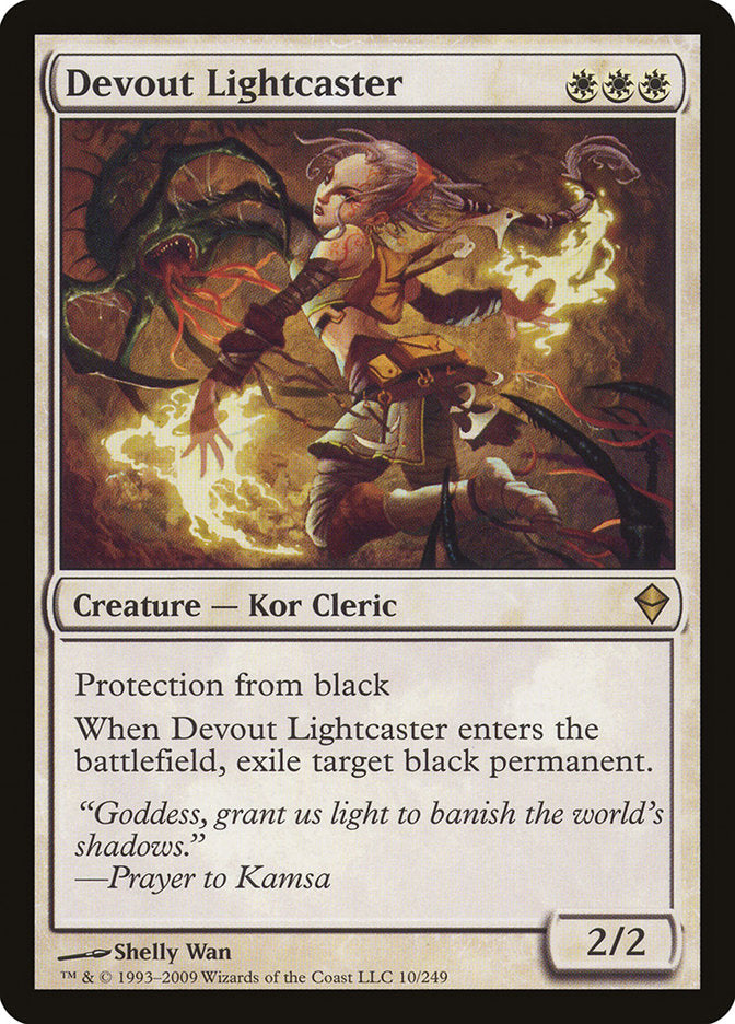 Devout Lightcaster 10/249 (Zendikar)  | Good Games Morley