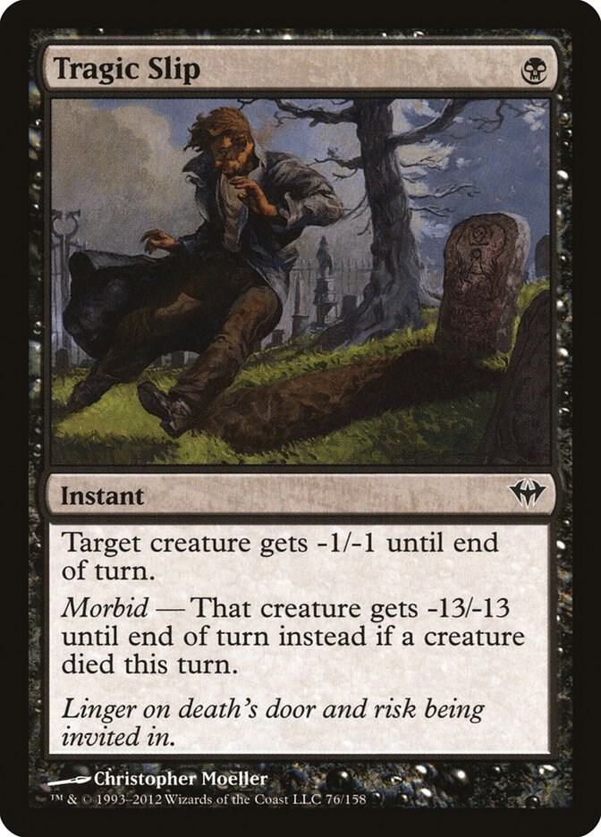 Tragic Slip 76/158 (Dark Ascension)  - Foil | Good Games Morley