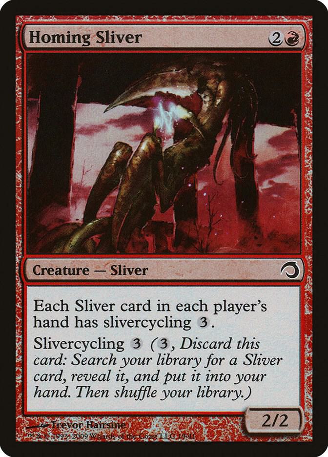 Homing Sliver 19/41 (Premium Deck Series: Slivers)  - Foil | Good Games Morley