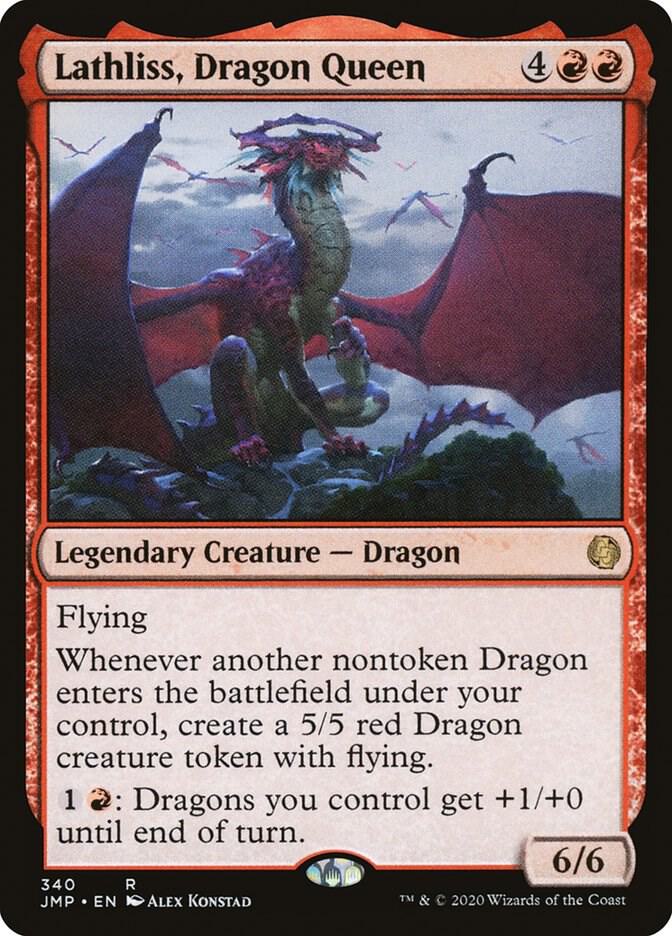 Lathliss, Dragon Queen 340/495 (Jumpstart)  | Good Games Morley