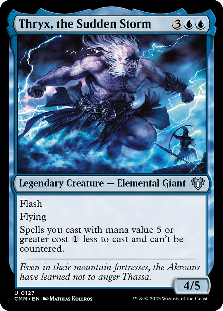 Thryx, the Sudden Storm [Commander Masters] | Good Games Morley