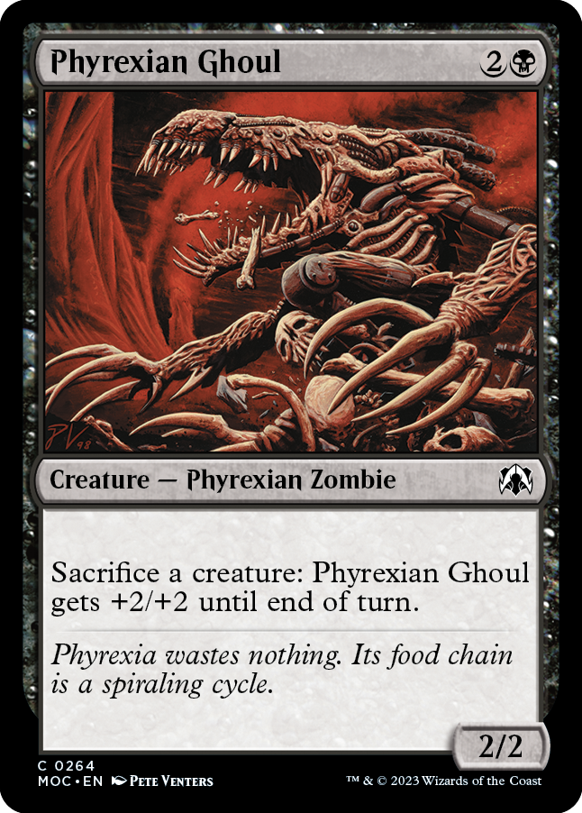 Phyrexian Ghoul [March of the Machine Commander] | Good Games Morley