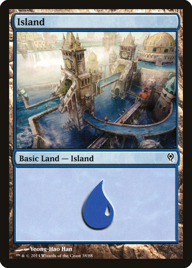 Island (38) [Duel Decks: Jace vs. Vraska] | Good Games Morley