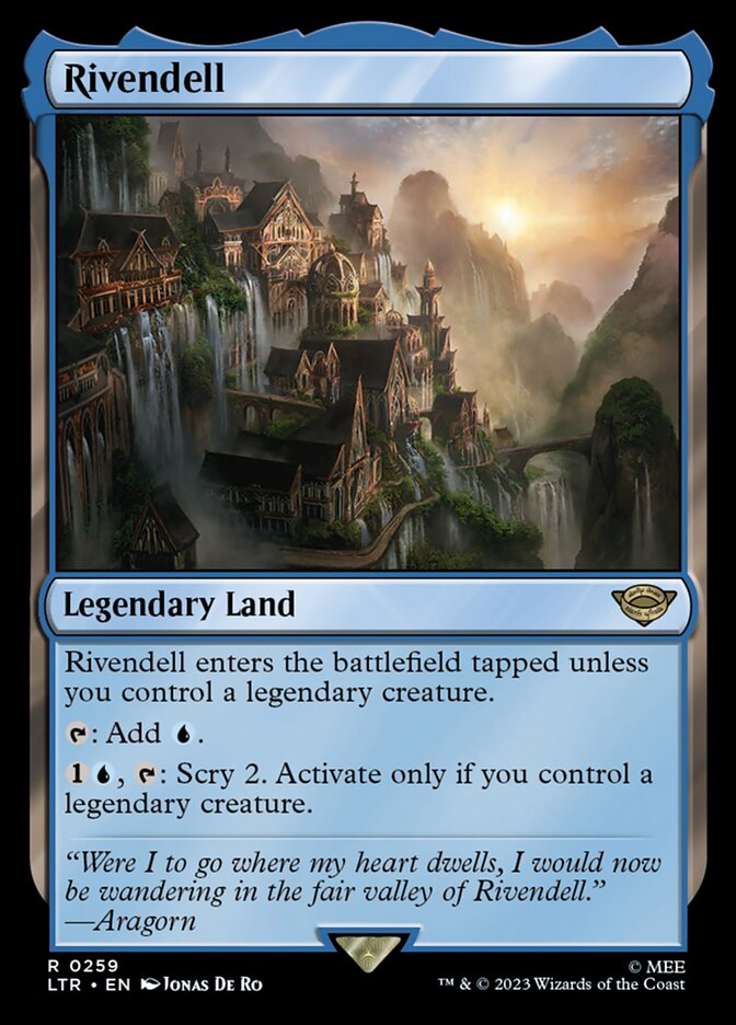 Rivendell 259 (Universes Beyond: The Lord of the Rings: Tales of Middle-earth)  - Foil | Good Games Morley