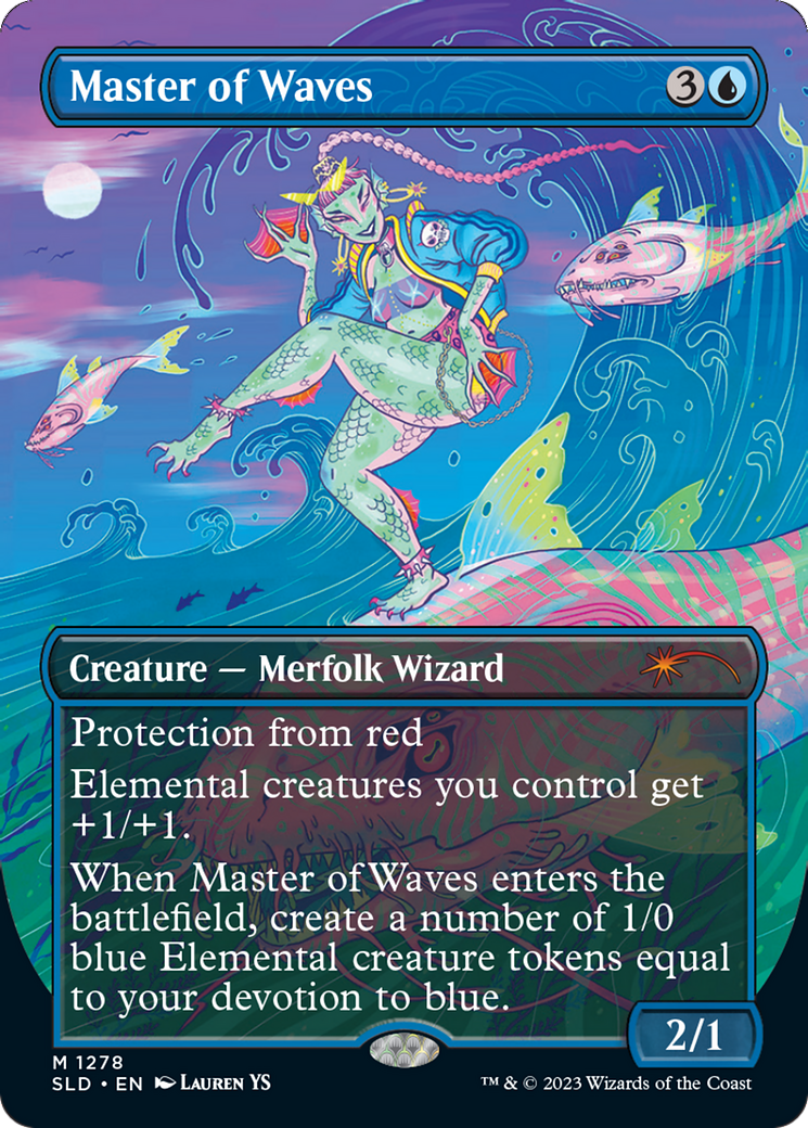 Master of Waves (Borderless) [Secret Lair Drop Series] | Good Games Morley