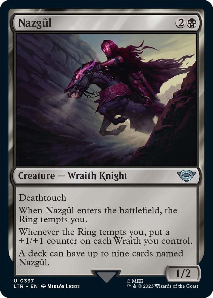 Nazgûl 337 (Universes Beyond: The Lord of the Rings: Tales of Middle-earth)  - Foil | Good Games Morley
