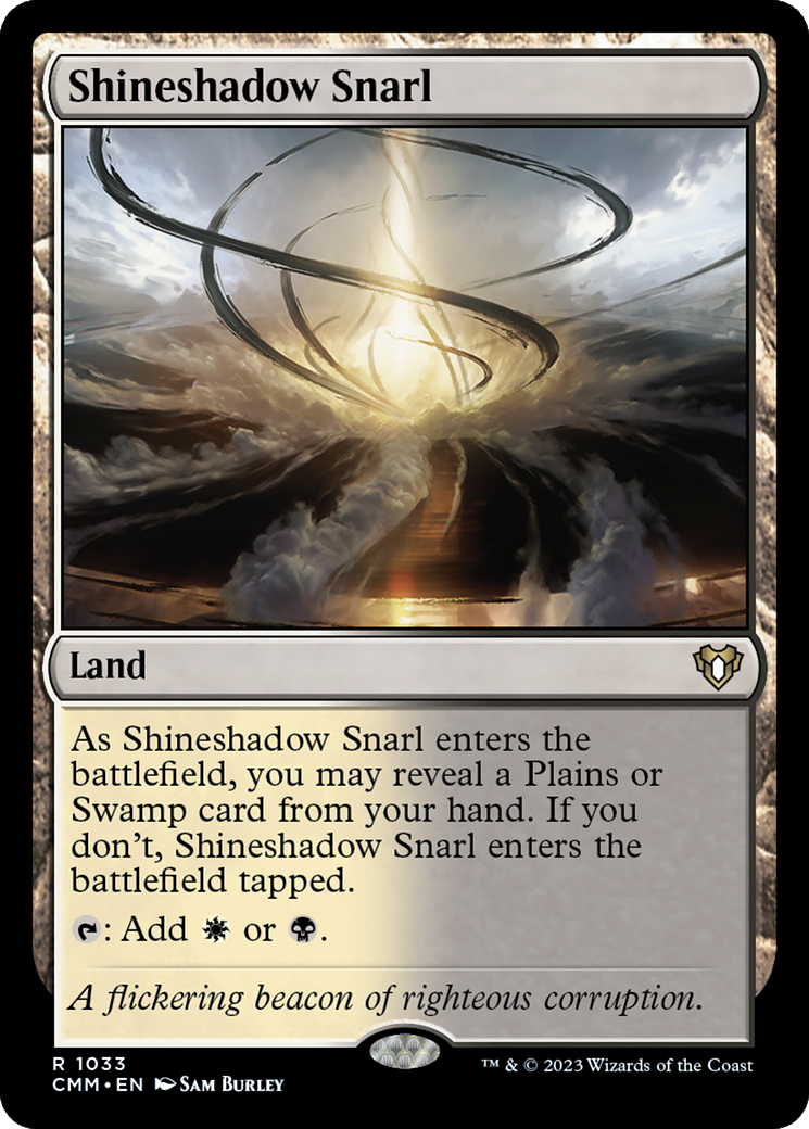Shineshadow Snarl [Commander Masters] | Good Games Morley