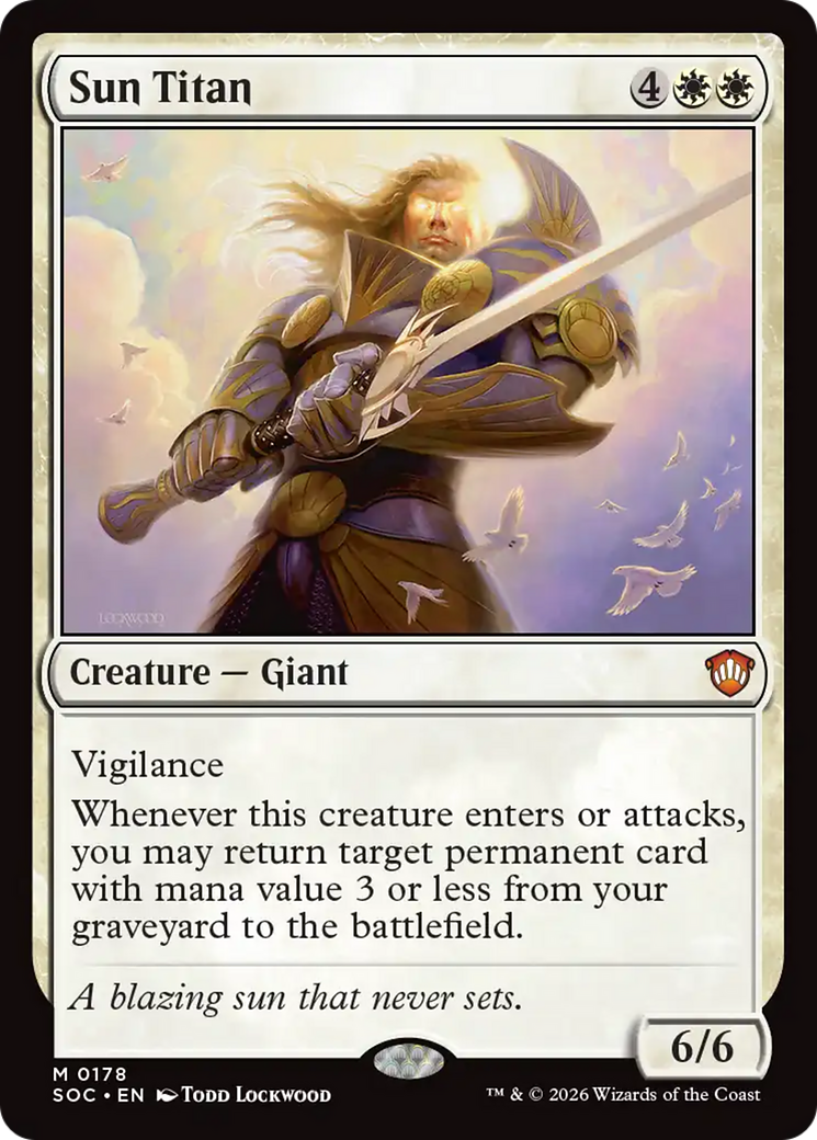 Sun Titan [Secrets of Strixhaven Commander] | Good Games Morley