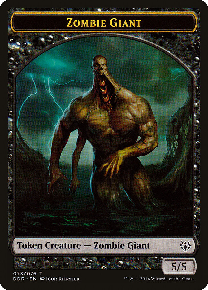 Zombie Giant Token [Duel Decks: Nissa vs. Ob Nixilis] | Good Games Morley