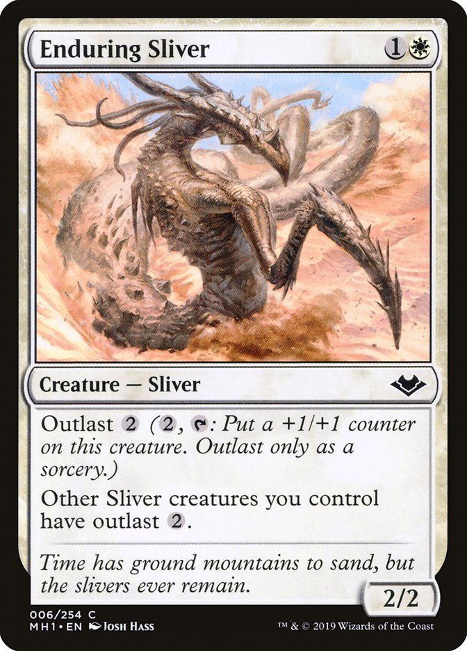 Enduring Sliver 6/254 (Modern Horizons)  | Good Games Morley