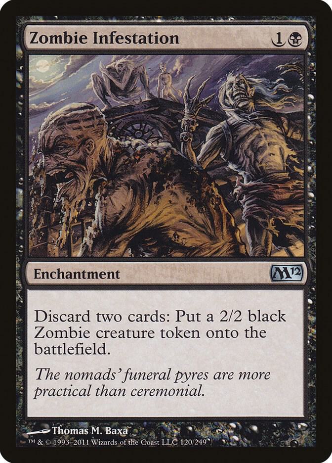 Zombie Infestation 120/249 (Magic 2012 (M12))  | Good Games Morley
