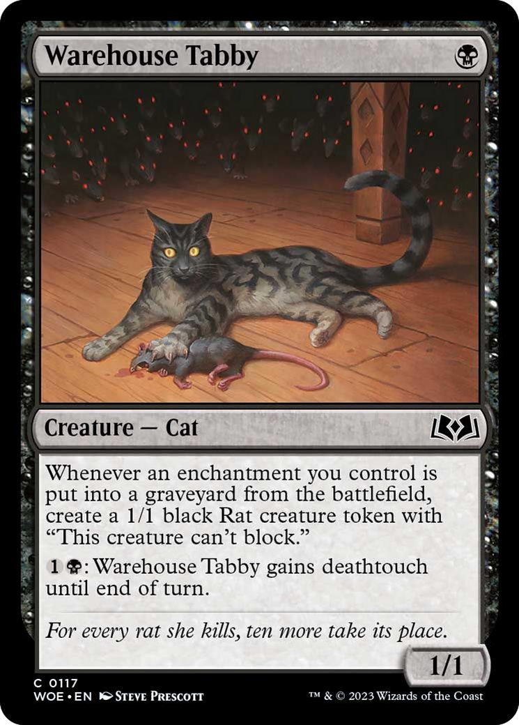 Warehouse Tabby [Wilds of Eldraine] | Good Games Morley