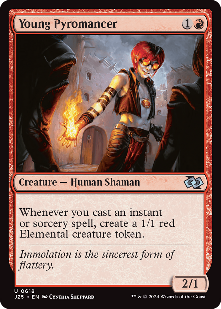 Young Pyromancer [Foundations Jumpstart] | Good Games Morley