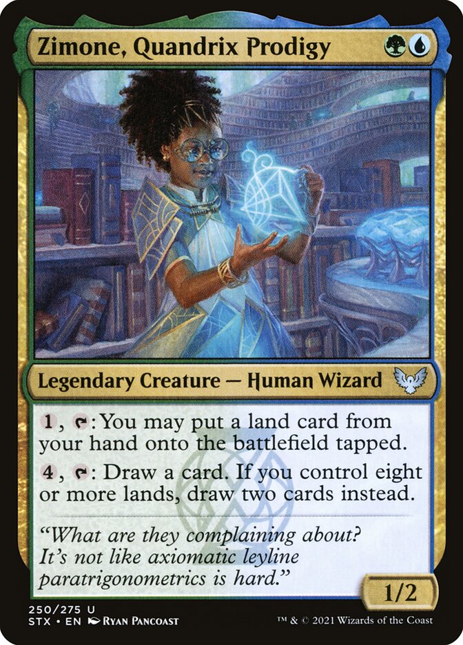 Zimone, Quandrix Prodigy 250 (Strixhaven: School of Mages)  | Good Games Morley