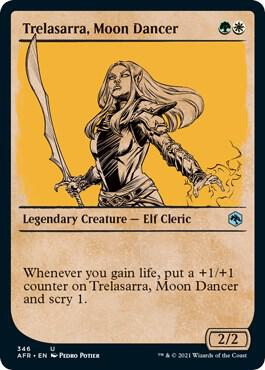Trelasarra Moon Dancer Showcase 346 (Adventures in the Forgotten Realms)  - Foil | Good Games Morley