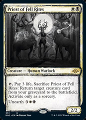 Priest of Fell Rites (Sketch) [Modern Horizons 2] | Good Games Morley