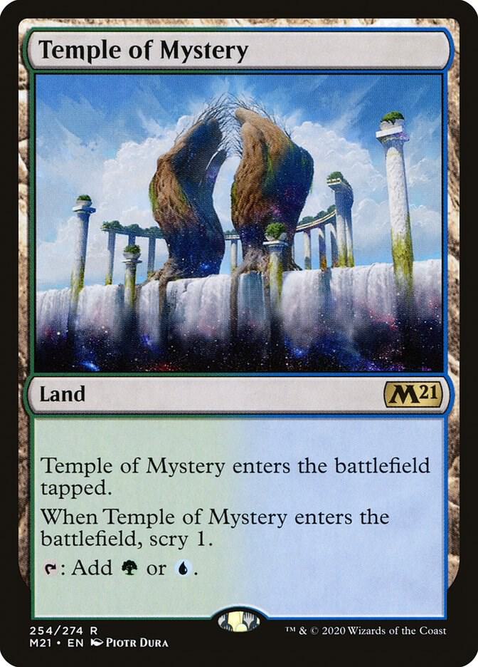 Temple of Mystery 254/274 (Core Set 2021)  - Foil | Good Games Morley