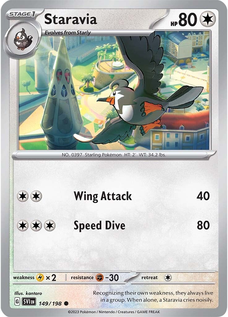 Staravia (149/198) [Scarlet & Violet: Base Set] | Good Games Morley
