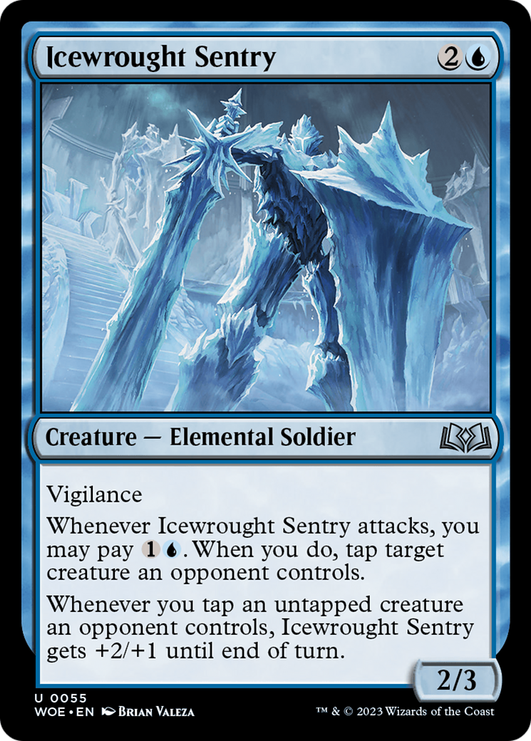 Icewrought Sentry [Wilds of Eldraine] | Good Games Morley