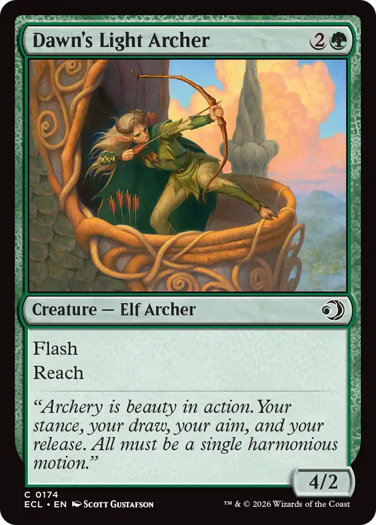 Dawn's Light Archer [Lorwyn Eclipsed] | Good Games Morley