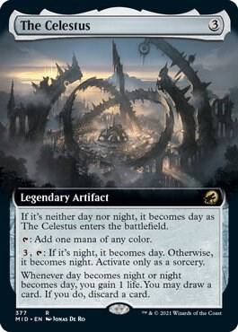 The Celestus Extended Art 377/277 (Innistrad: Midnight Hunt)  | Good Games Morley