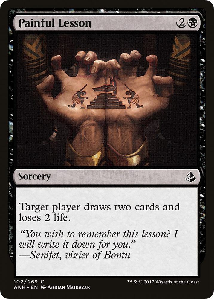 Painful Lesson 102/269 (Amonkhet)  | Good Games Morley