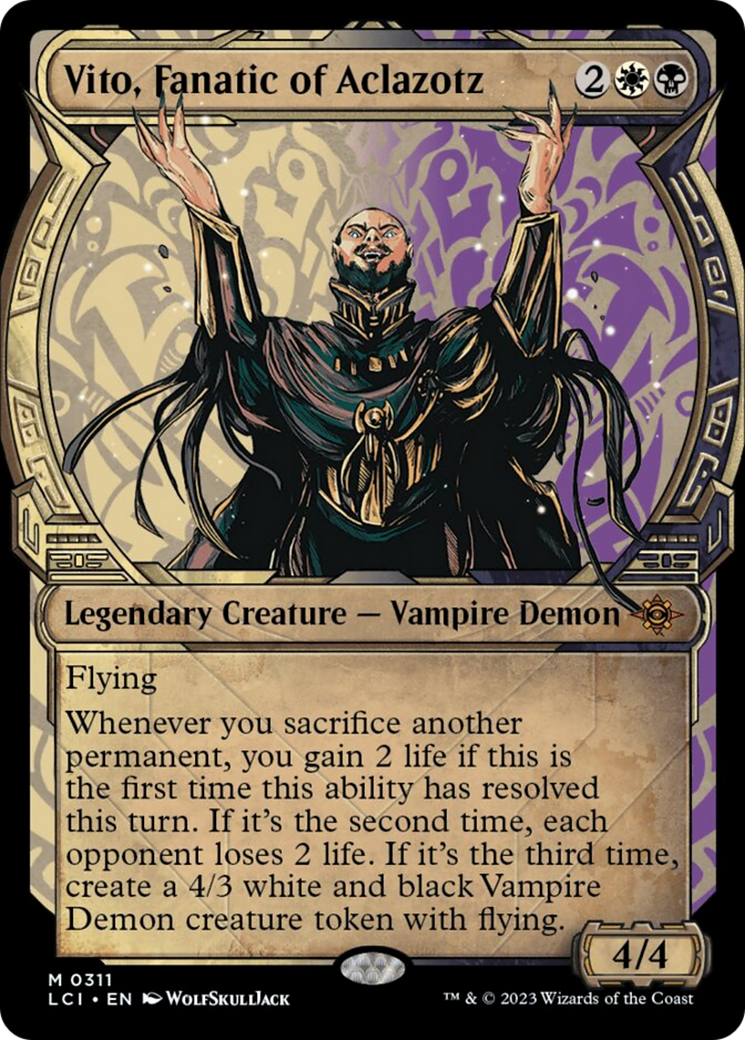 Vito, Fanatic of Aclazotz (Showcase) [The Lost Caverns of Ixalan] | Good Games Morley
