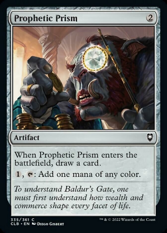 Prophetic Prism [Commander Legends: Battle for Baldur's Gate] | Good Games Morley